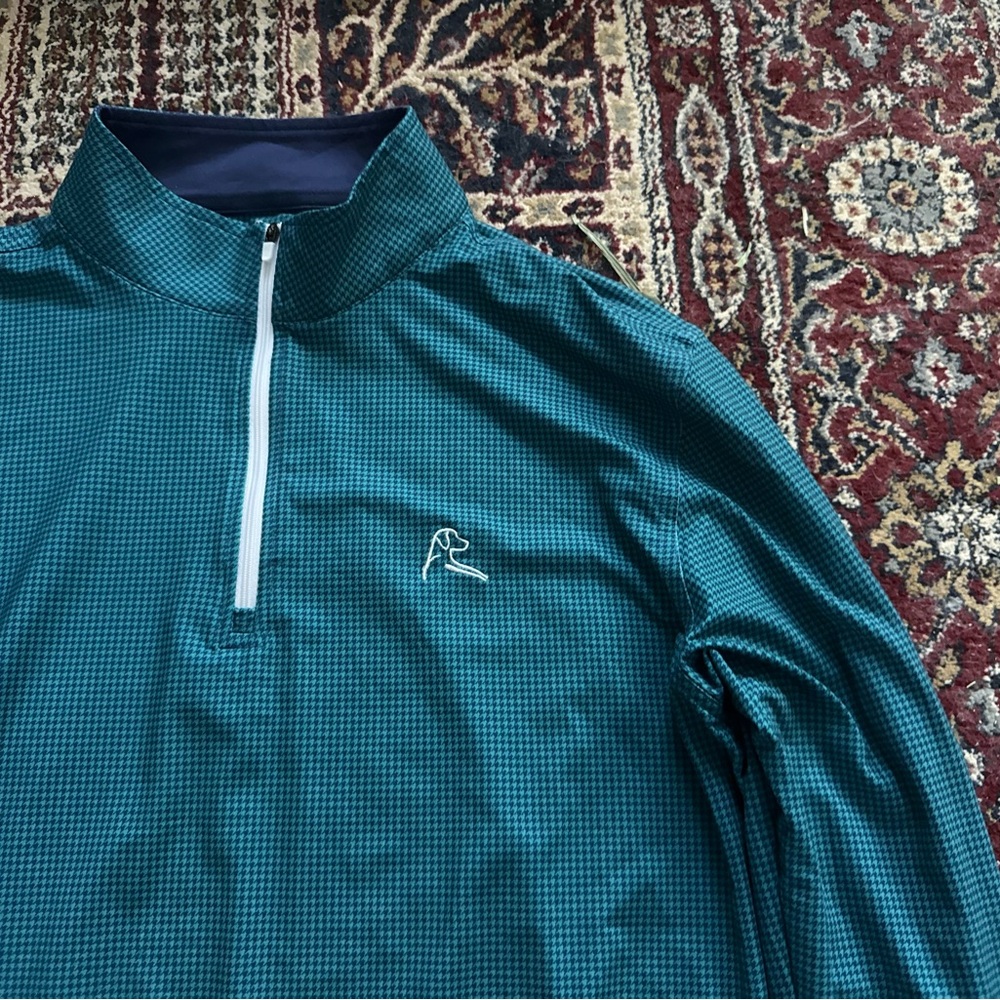 Rhoback Performance Quarter Zip Medium Houndstoot… - image 6